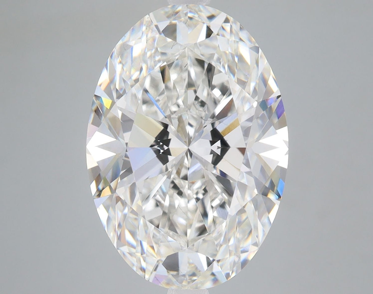 Lab-Grown Oval Diamond - 7.85 Carats, F Color, VS2 Clarity - Certified by IGI - Report Number: LG611353818