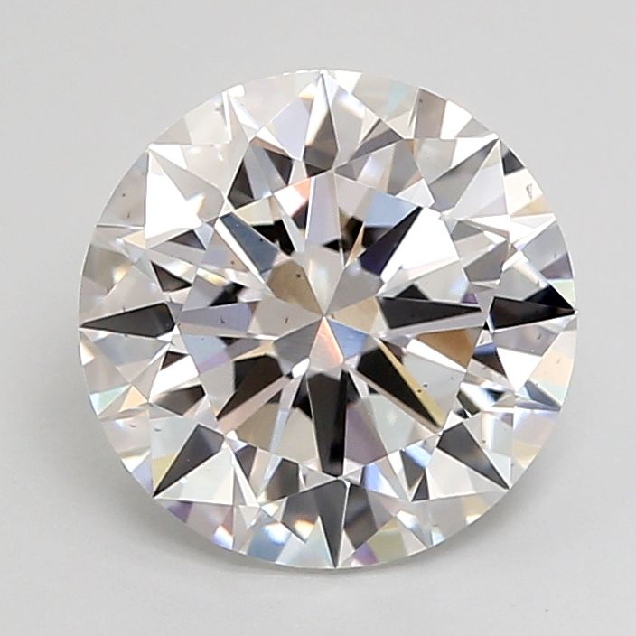 Lab-Grown Round Diamond - 3.01 Carats, E Color, VS2 Clarity - Certified by IGI - Report Number: LG706576659