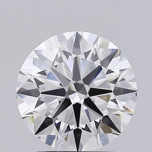 Lab-Grown Round Diamond - 2.49 Carats, E Color, VS2 Clarity - Certified by IGI - Report Number: LG680533103