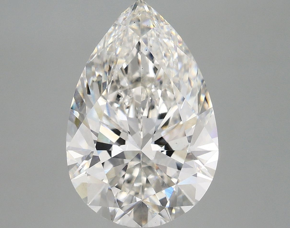 Lab-Grown Pear Diamond - 4.85 Carats, F Color, VS2 Clarity - Certified by IGI - Report Number: LG670422958