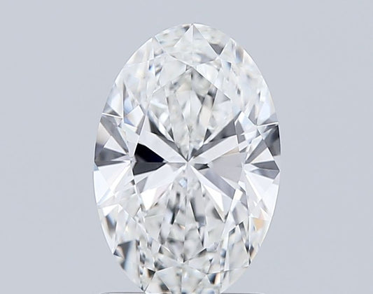 Lab-Grown Oval Diamond - 1.51 Carats, F Color, VVS2 Clarity - Certified by IGI - Report Number: LG691506499