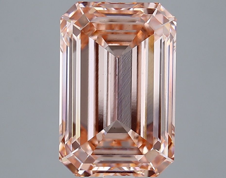 Lab-Grown Emerald Diamond - 5.0 Carats, Fancy Intense Pink Color, VS1 Clarity - Certified by IGI - Report Number: LG660417037