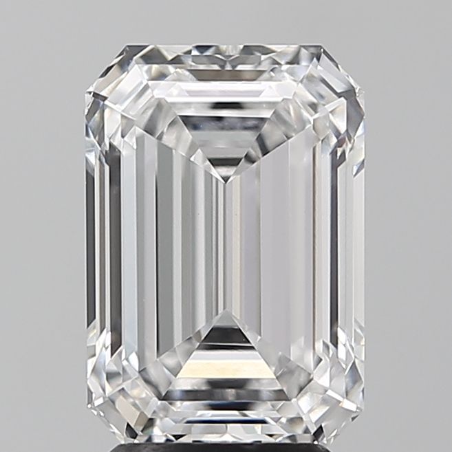 Lab-Grown Emerald Diamond - 3.48 Carats, D Color, VVS2 Clarity - Certified by IGI - Report Number: LG652498890