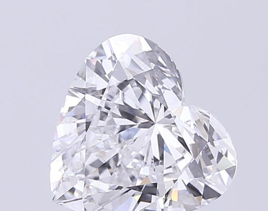 Lab-Grown Heart Diamond - 2.54 Carats, D Color, VVS2 Clarity - Certified by IGI - Report Number: LG711518618