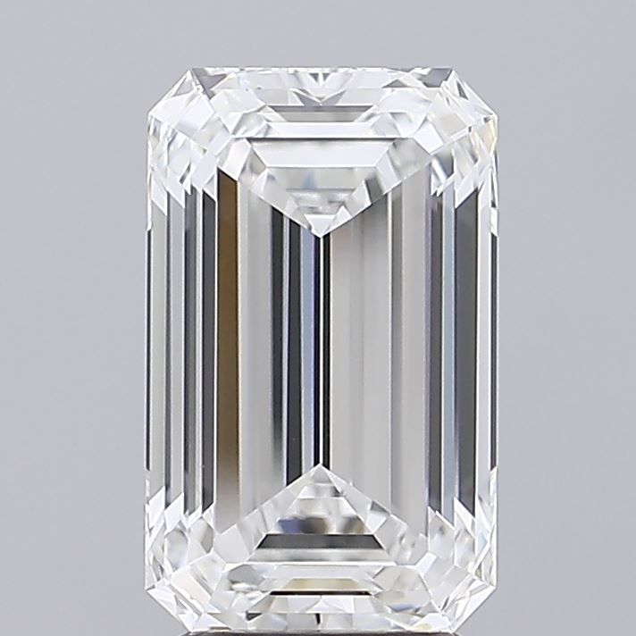 Lab-Grown Emerald Diamond - 4.03 Carats, F Color, VVS2 Clarity - Certified by IGI - Report Number: LG650490914