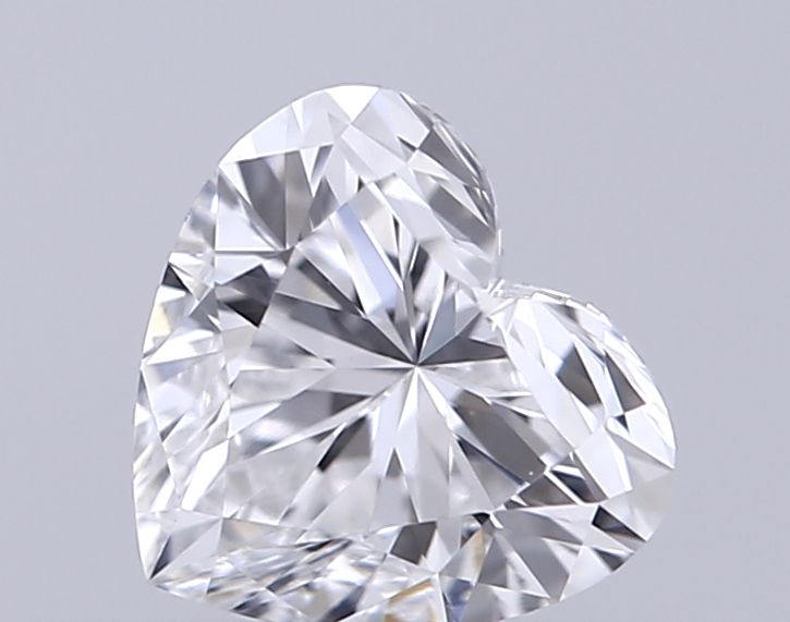Lab-Grown Heart Diamond - 0.35 Carats, E Color, VVS2 Clarity - Certified by IGI - Report Number: LG669474237