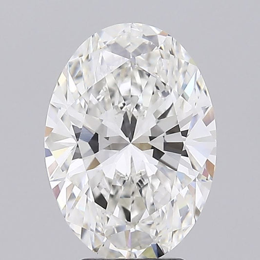 Lab-Grown Oval Diamond - 4.01 Carats, F Color, VVS2 Clarity - Certified by IGI - Report Number: LG719549011