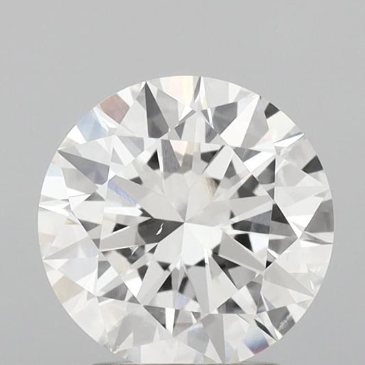 Lab-Grown Round Diamond - 2.01 Carats, F Color, VS2 Clarity - Certified by IGI - Report Number: LG687558042