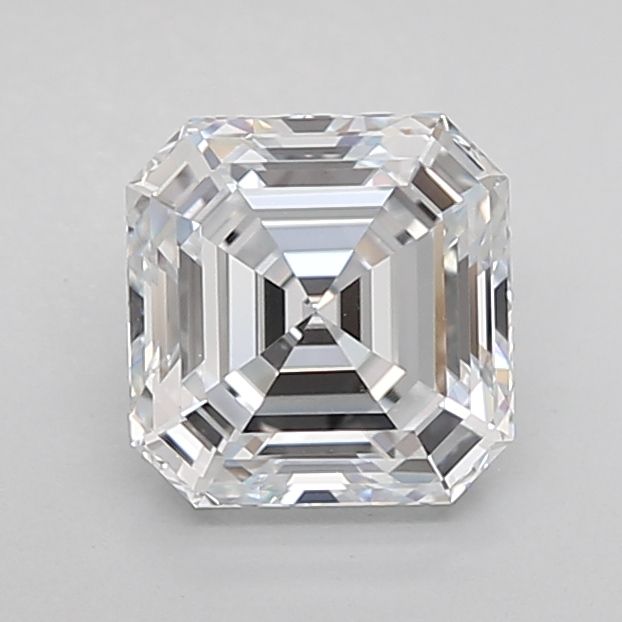 Lab-Grown ASSCHER Diamond - 1.51 Carats, F Color, VVS2 Clarity - Sustainable Luxury and Dazzling Brilliance-IGI·Certified