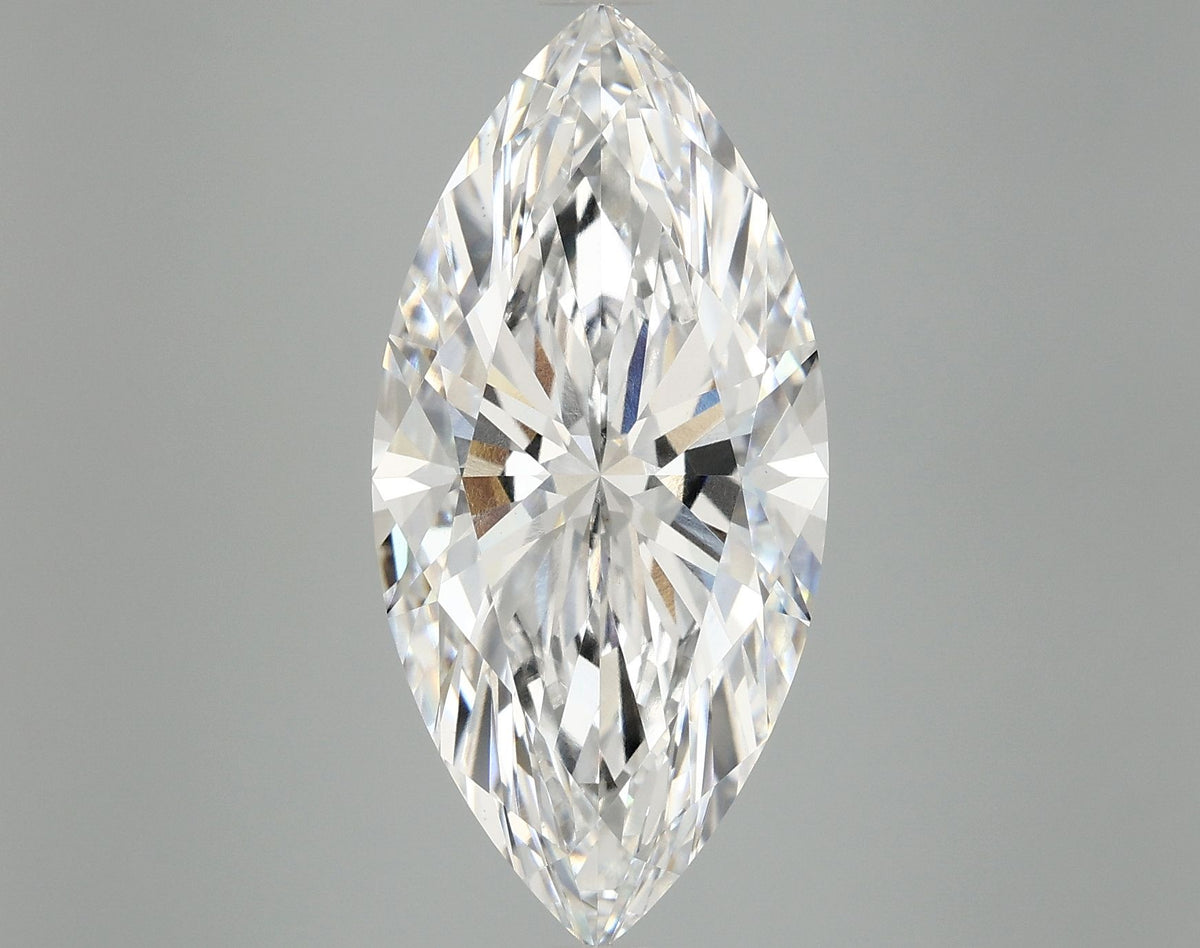 Lab-Grown Marquise Diamond - 7.17 Carats, E Color, VS1 Clarity - Certified by IGI - Report Number: LG691574287