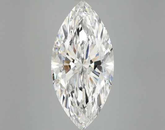 Lab-Grown Marquise Diamond - 7.17 Carats, E Color, VS1 Clarity - Certified by IGI - Report Number: LG691574287