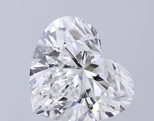 Lab-Grown Heart Diamond - 5.01 Carats, E Color, VS1 Clarity - Certified by IGI - Report Number: LG715599340