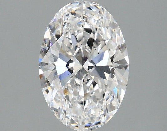Lab-Grown Oval Diamond - 1.46 Carats, D Color, VS2 Clarity - Certified by IGI - Report Number: LG652488069