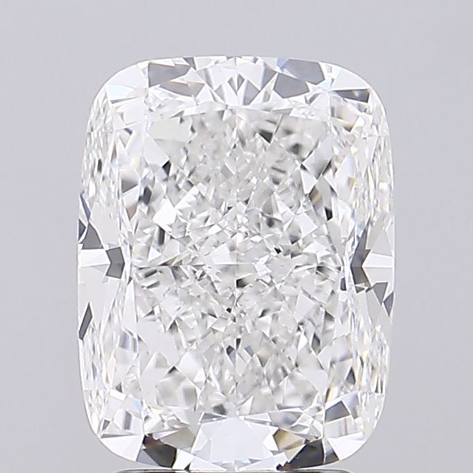 Lab-Grown Cushion Diamond - 3.52 Carats, E Color, VVS2 Clarity - Certified by IGI - Report Number: LG674543893