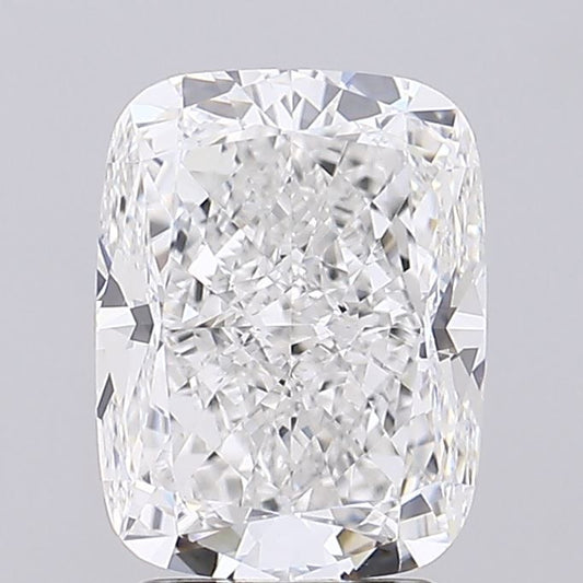 Lab-Grown Cushion Diamond - 3.52 Carats, E Color, VVS2 Clarity - Certified by IGI - Report Number: LG674543893