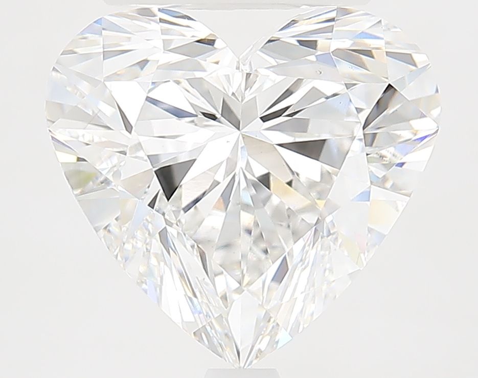 Lab-Grown Heart Diamond - 4.61 Carats, F Color, VS1 Clarity - Certified by IGI - Report Number: LG615350722
