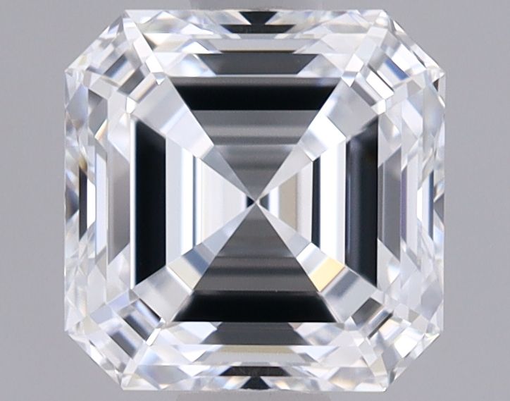 Lab-Grown Asscher Diamond - 1.02 Carats, E Color, VVS1 Clarity - Certified by GIA - Report Number: 1489320223