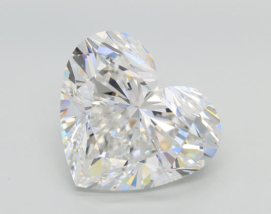 Lab-Grown Heart Diamond - 8.52 Carats, E Color, VS1 Clarity - Certified by GIA - Report Number: 6511228875