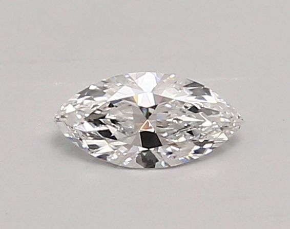 Lab-Grown Marquise Diamond - 0.35 Carats, D Color, VS1 Clarity - Certified by IGI - Report Number: LG683547480