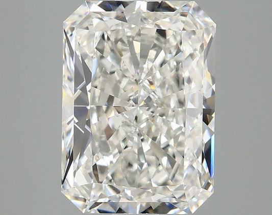 Lab-Grown Radiant Diamond - 3.03 Carats, F Color, VVS2 Clarity - Certified by IGI - Report Number: LG689530348