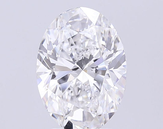 Lab-Grown Oval Diamond - 3.52 Carats, E Color, VS1 Clarity - Certified by IGI - Report Number: LG711519208
