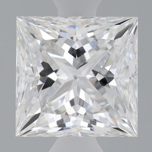 Lab-Grown Princess Diamond - 0.95 Carats, E Color, VVS2 Clarity - Certified by IGI - Report Number: LG655431503