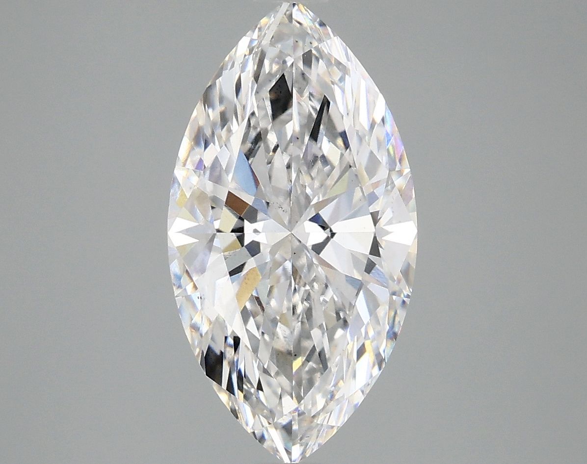 Lab-Grown Marquise Diamond - 2.97 Carats, E Color, VS1 Clarity - Certified by IGI - Report Number: LG665425077