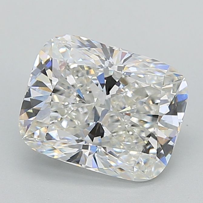 Lab-Grown Cushion Diamond - 3.02 Carats, F Color, VVS2 Clarity - Certified by IGI - Report Number: LG662487171