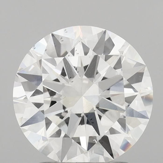 Lab-Grown Round Diamond - 2.01 Carats, F Color, VS2 Clarity - Certified by IGI - Report Number: LG680589751