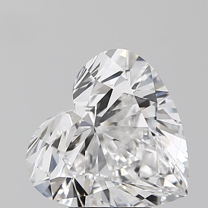 Lab-Grown Heart Diamond - 3.5 Carats, D Color, VVS2 Clarity - Certified by IGI - Report Number: LG668458437