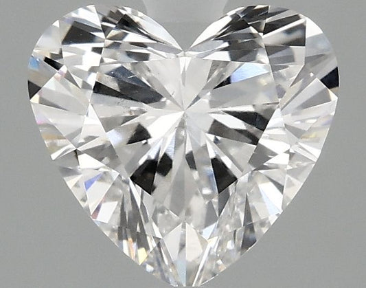 Lab-Grown Heart Diamond - 1.97 Carats, F Color, VS1 Clarity - Certified by IGI - Report Number: LG695526501