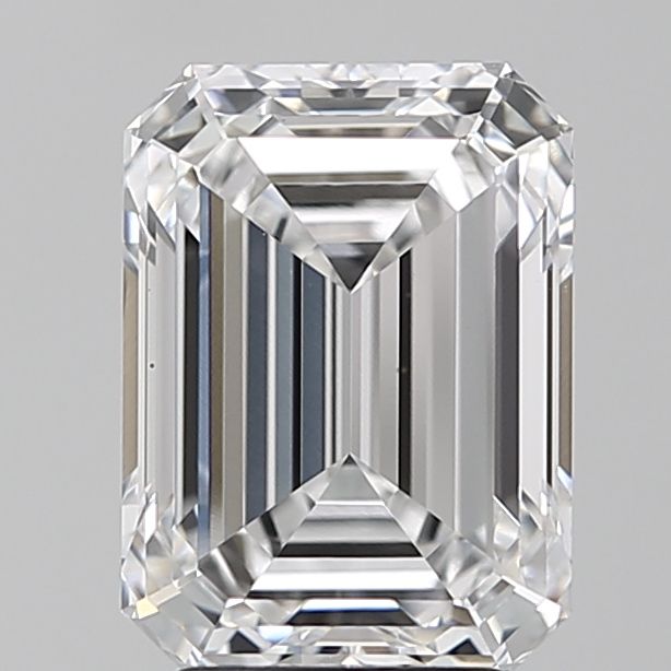 Lab-Grown Emerald Diamond - 3.52 Carats, D Color, VVS2 Clarity - Certified by IGI - Report Number: LG661404525