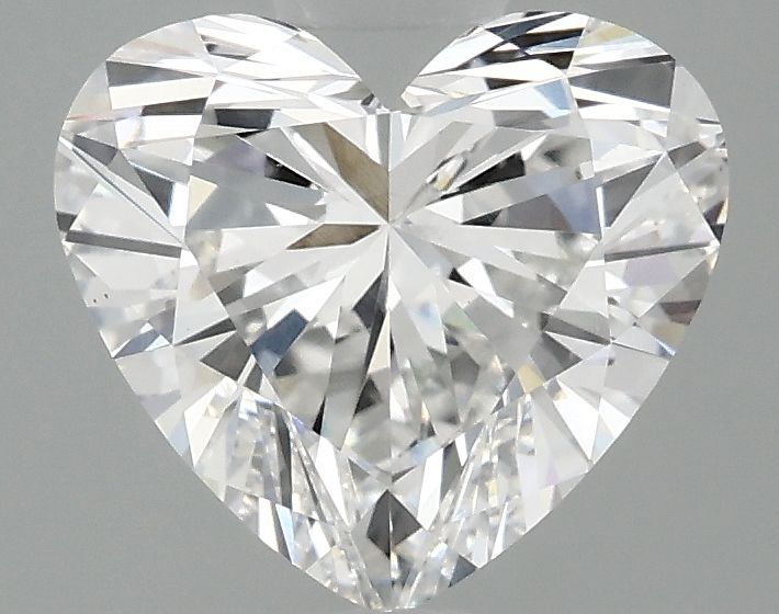 Lab-Grown Heart Diamond - 1.95 Carats, E Color, VS1 Clarity - Certified by IGI - Report Number: LG712529255