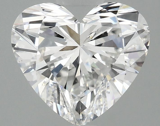 Lab-Grown Heart Diamond - 1.95 Carats, E Color, VS1 Clarity - Certified by IGI - Report Number: LG712529255