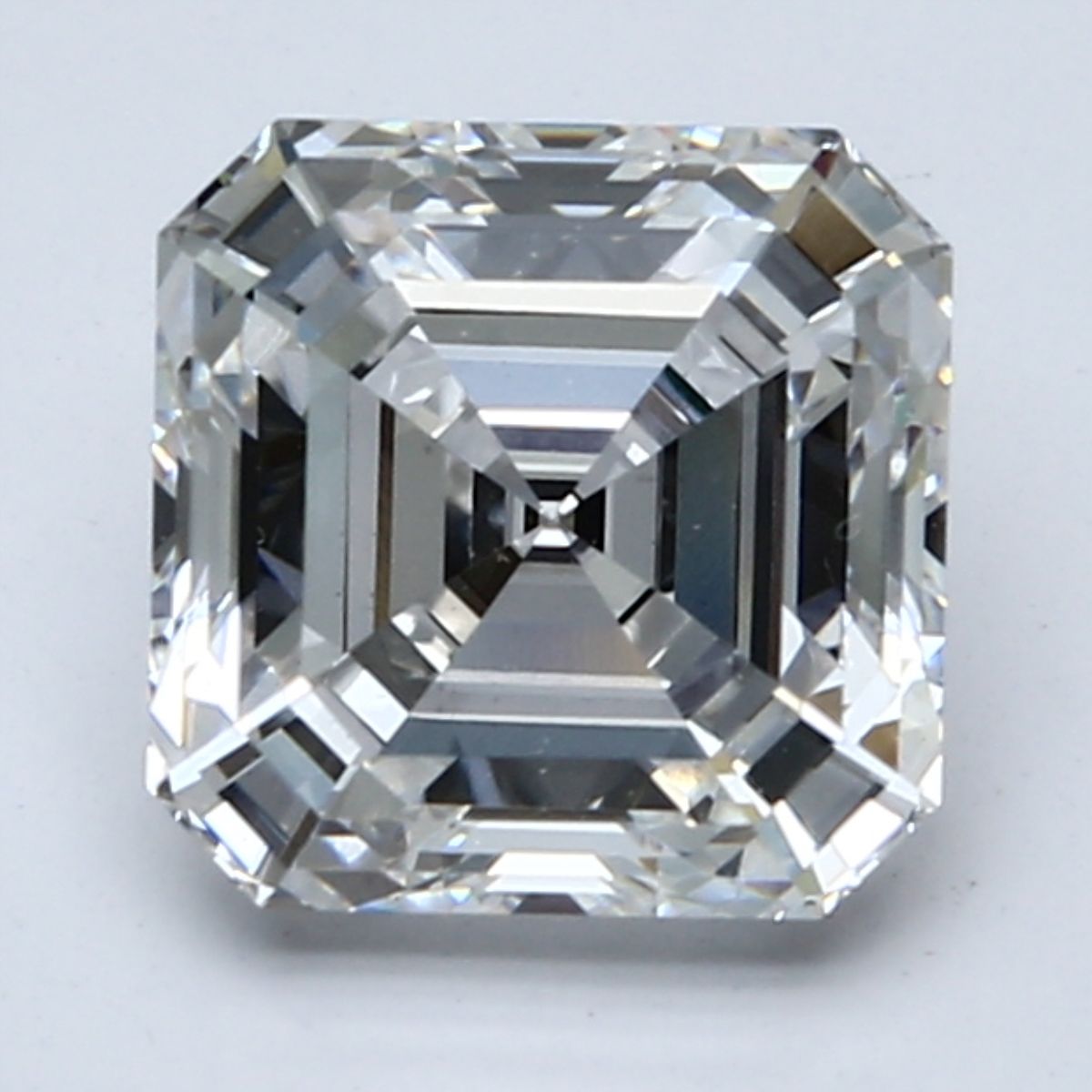 Lab-Grown Asscher Diamond - 2.45 Carats, D Color, VVS1 Clarity - Certified by IGI - Report Number: LG668451284