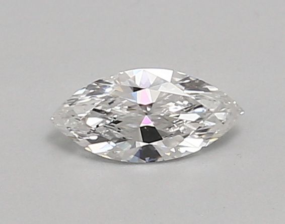 Lab-Grown Marquise Diamond - 0.36 Carats, E Color, VS2 Clarity - Certified by IGI - Report Number: LG690524604