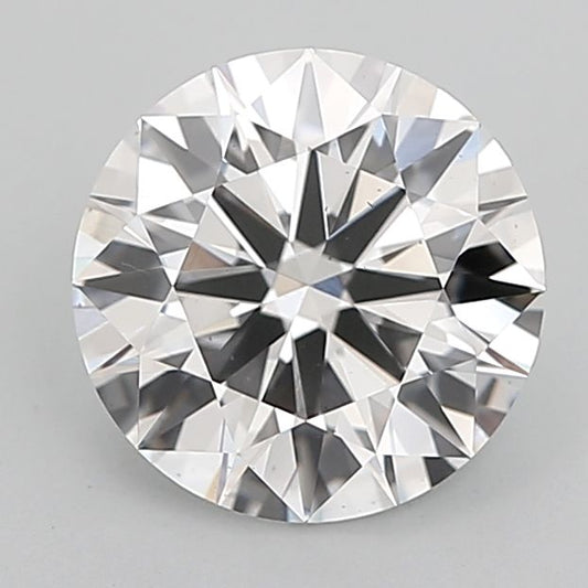 Lab-Grown Round Diamond - 2.51 Carats, D Color, VS2 Clarity - Certified by IGI - Report Number: LG700558826