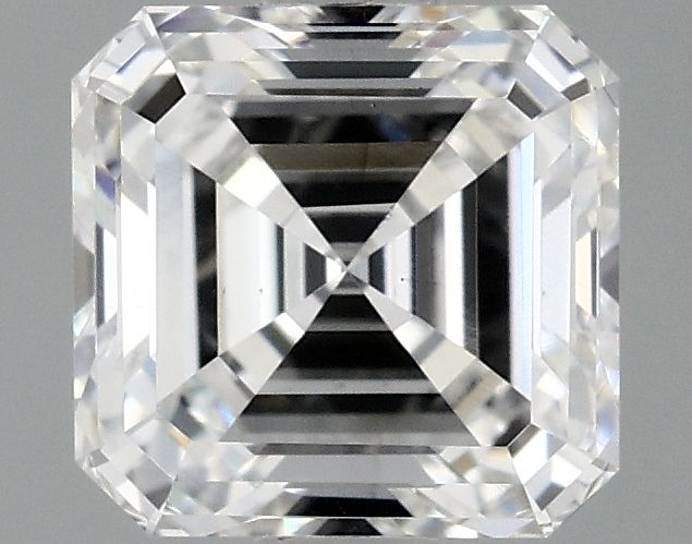 Lab-Grown Asscher Diamond - 0.98 Carats, D Color, VS2 Clarity - Certified by IGI - Report Number: LG715559098