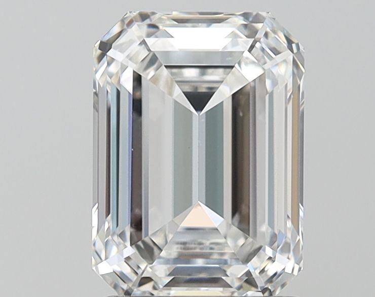 Lab-Grown Emerald Diamond - 2.08 Carats, F Color, VVS2 Clarity - Certified by IGI - Report Number: LG675593623