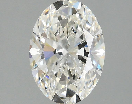 Lab-Grown Oval Diamond - 1.48 Carats, F Color, VVS2 Clarity - Certified by IGI - Report Number: LG669481006