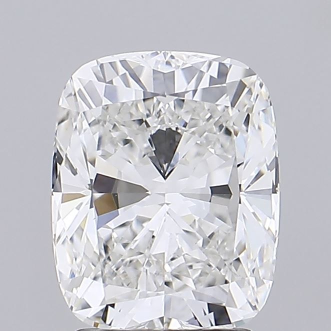 Lab-Grown Cushion Diamond - 2.55 Carats, E Color, VVS2 Clarity - Certified by IGI - Report Number: LG641473252