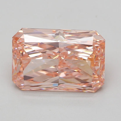 Lab-Grown Radiant Diamond - 8.06 Carats, Fancy Vivid Pink Color, VS1 Clarity - Certified by IGI - Report Number: LG685539622