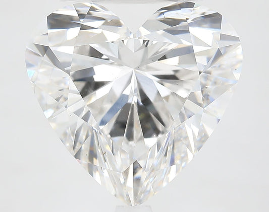Lab-Grown Heart Diamond - 4.88 Carats, F Color, VS1 Clarity - Certified by IGI - Report Number: LG625460614