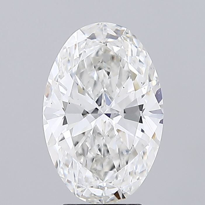 Lab-Grown Oval Diamond - 3.53 Carats, F Color, VS2 Clarity - Certified by IGI - Report Number: LG711527040