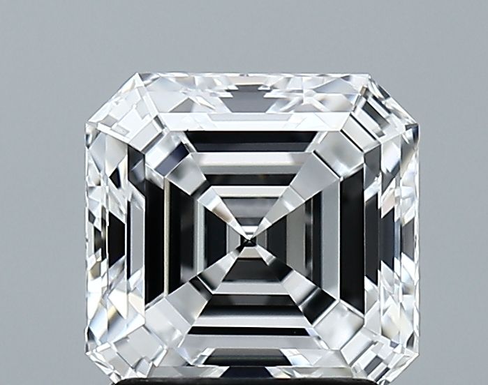 Lab-Grown Asscher Diamond - 2.06 Carats, D Color, VVS2 Clarity - Certified by GIA - Report Number: 6512172899