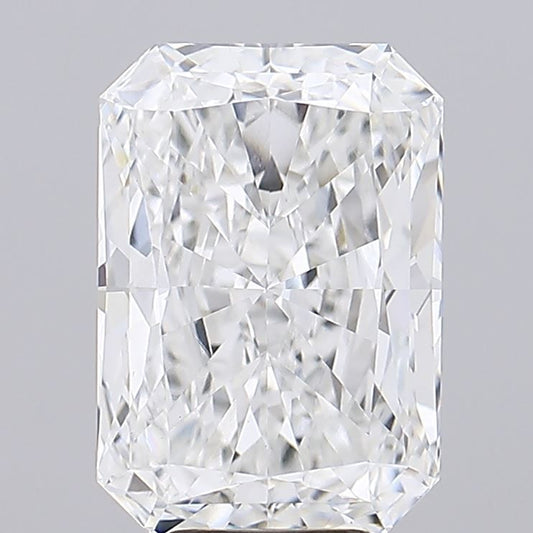 Lab-Grown Radiant Diamond - 7.04 Carats, E Color, VVS2 Clarity - Certified by IGI - Report Number: LG714504044