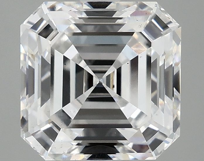 Lab-Grown Asscher Diamond - 3.0 Carats, D Color, VS2 Clarity - Certified by IGI - Report Number: LG689555381