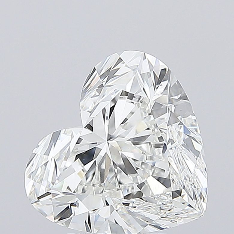 Lab-Grown Heart Diamond - 5.01 Carats, F Color, VVS2 Clarity - Certified by IGI - Report Number: LG712566570