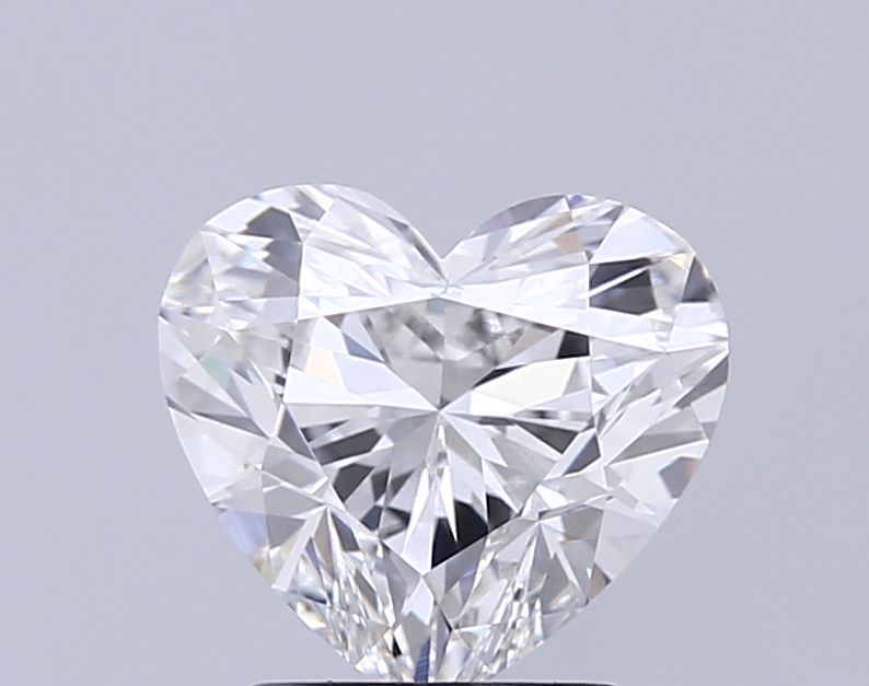 Lab-Grown Heart Diamond - 2.51 Carats, F Color, VVS2 Clarity - Certified by IGI - Report Number: LG692589793