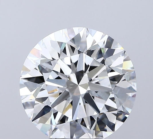 Lab-Grown Round Diamond - 4.01 Carats, E Color, VVS2 Clarity - Certified by IGI - Report Number: LG700586467